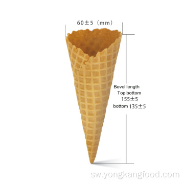 Crispy mbegu na kingo za bati